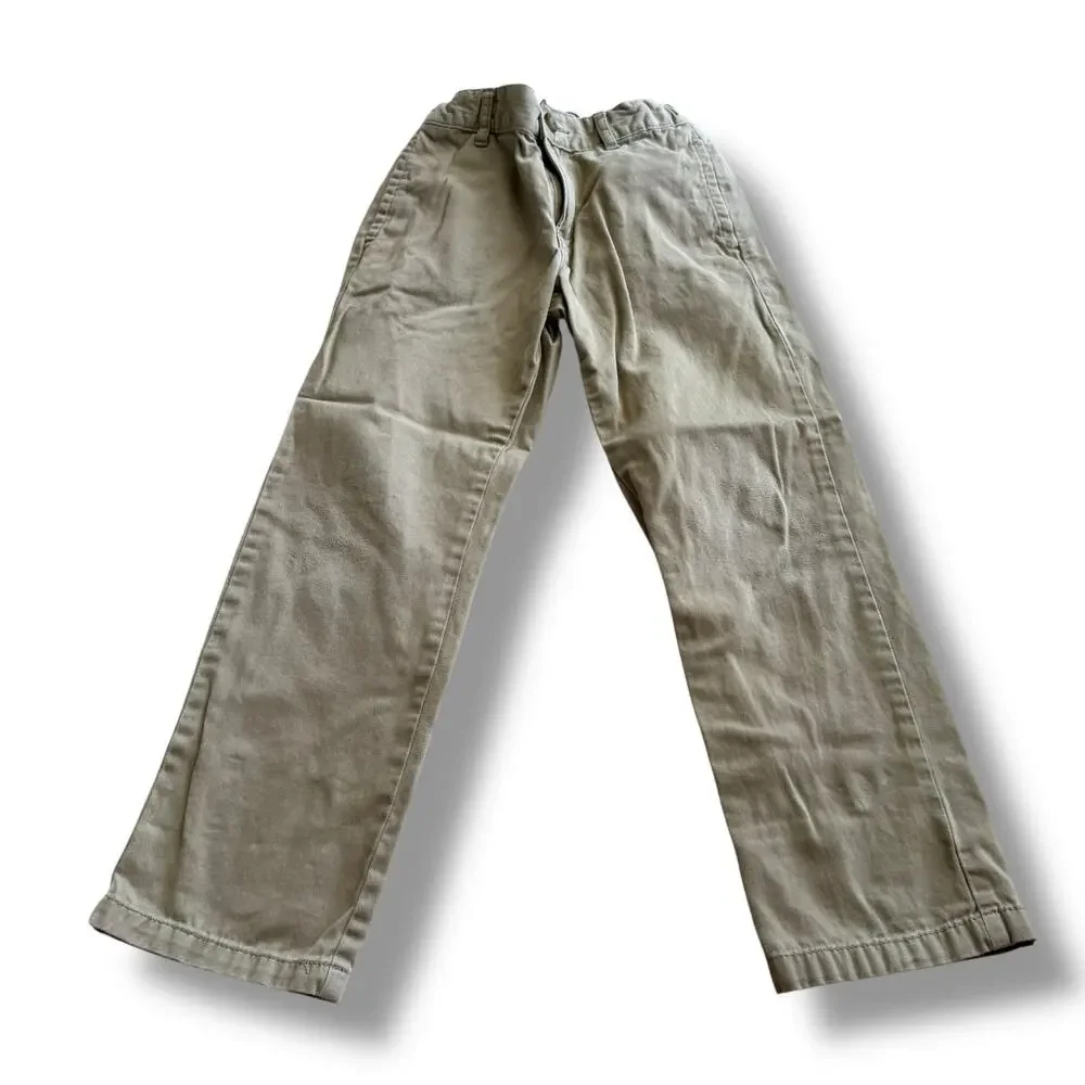 The Children's Place Boys Khaki Pants Size 7 Adjustable‎ Waist Uniform